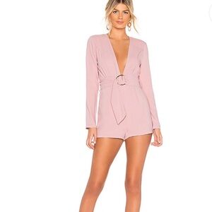 By the way. Blush Pink Romper NWT